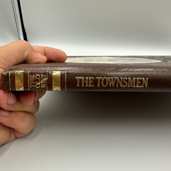 The Old West The Townsmen Time Life 1978 Hardcover Brown Embossed Cover - Picture 2 of 5